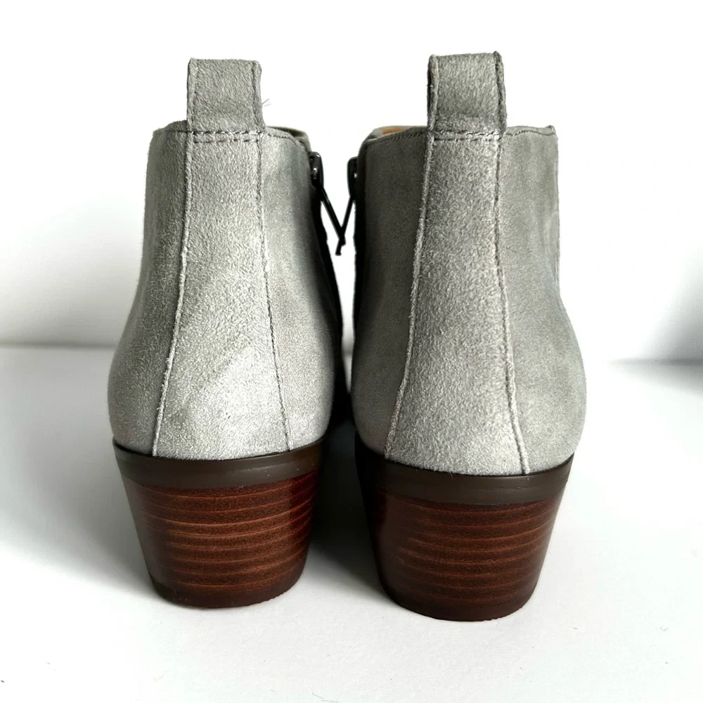 J. Crew Gray Ankle Boots - Picture 6 of 13